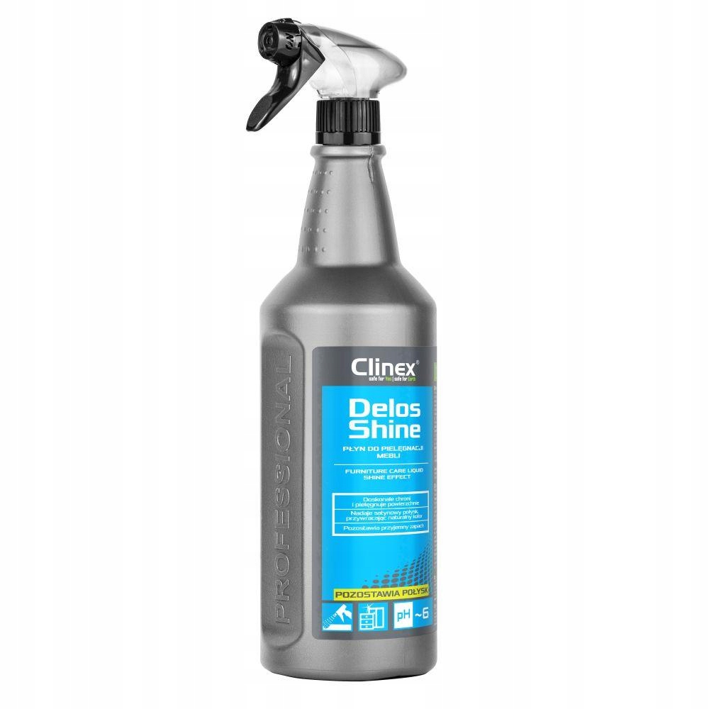 

Płyn do pielęgnacji mebli Clinex Delos Shine 1l
