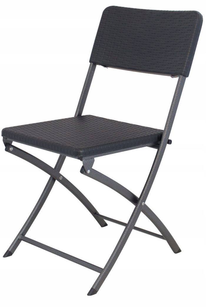 Krzesło składane Rattan Design Chair EuroTrail