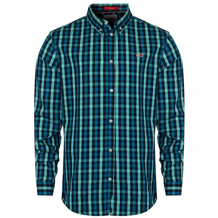 Pánská košile Tommy Jeans Tartan DM0DM13041 YA2 M