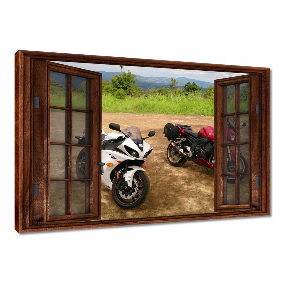

Obrazy 120x80 Yamaha R1 w terenie
