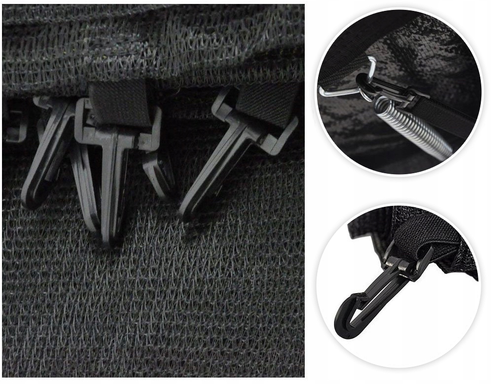 SIATKA DO TRAMPOLINY 180/183 6FT na 6 SŁUPKÓW Marka inna