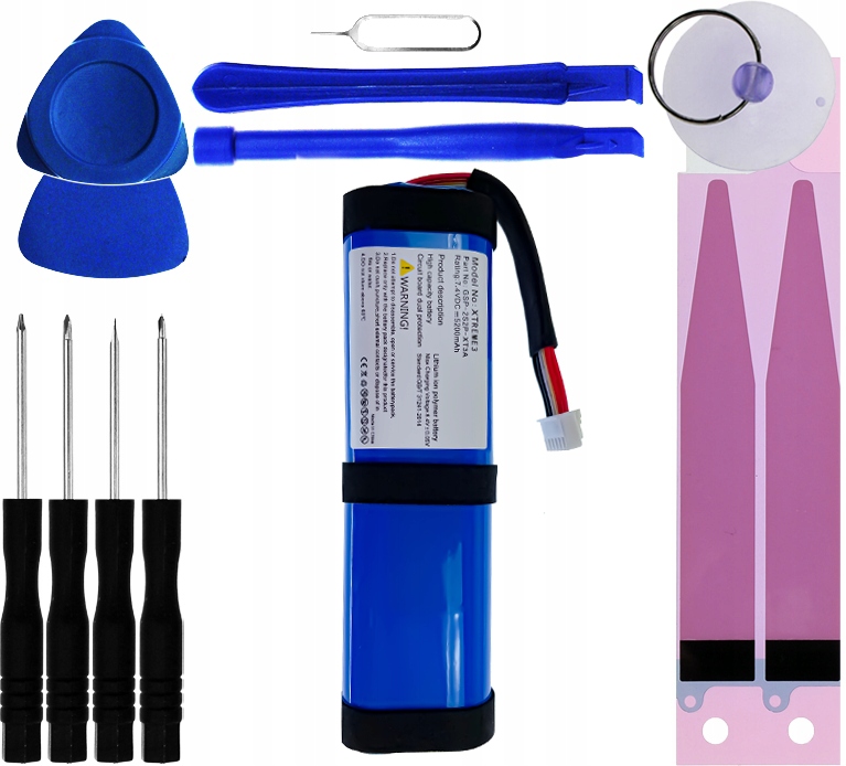 Nová baterie Akumulátor GSP-2S2P-XT3A pro reproduktor Jbl Xtreme 3