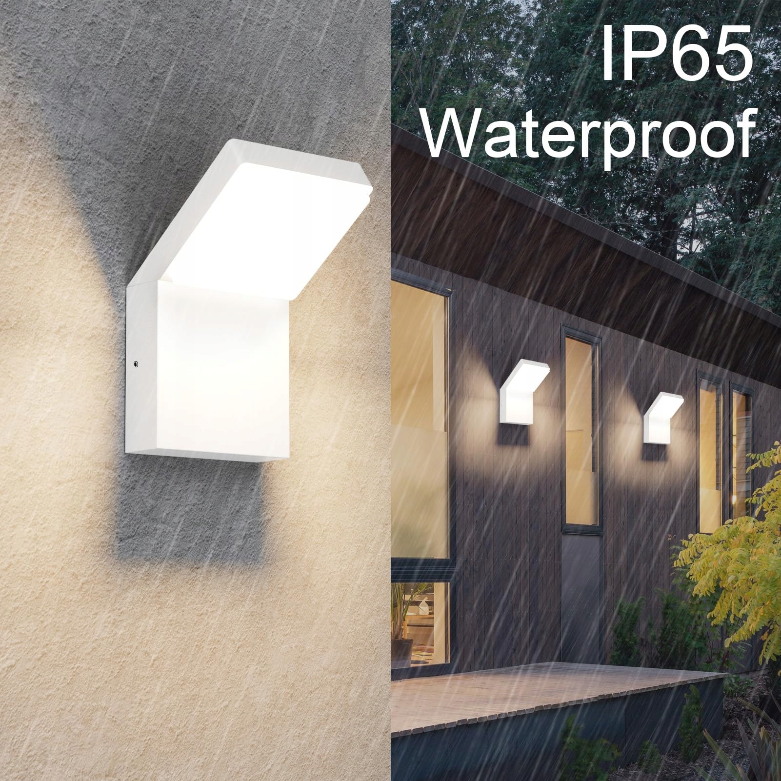 KLIGHTEN 24W LED Lampa Ścienna Zewnętrzna Wodoodporna IP65 1500 Lumenów — miniatura 4