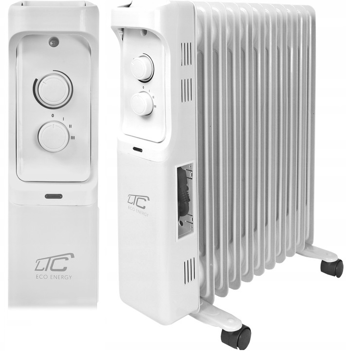 

Energooszczędny Grzejnik Elektryczny Olejowy 2500W