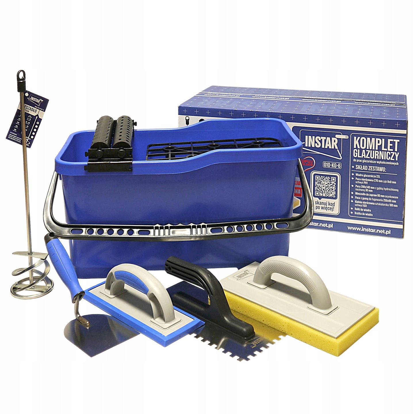 Glazurovací sada Instar KG-6 6 ks