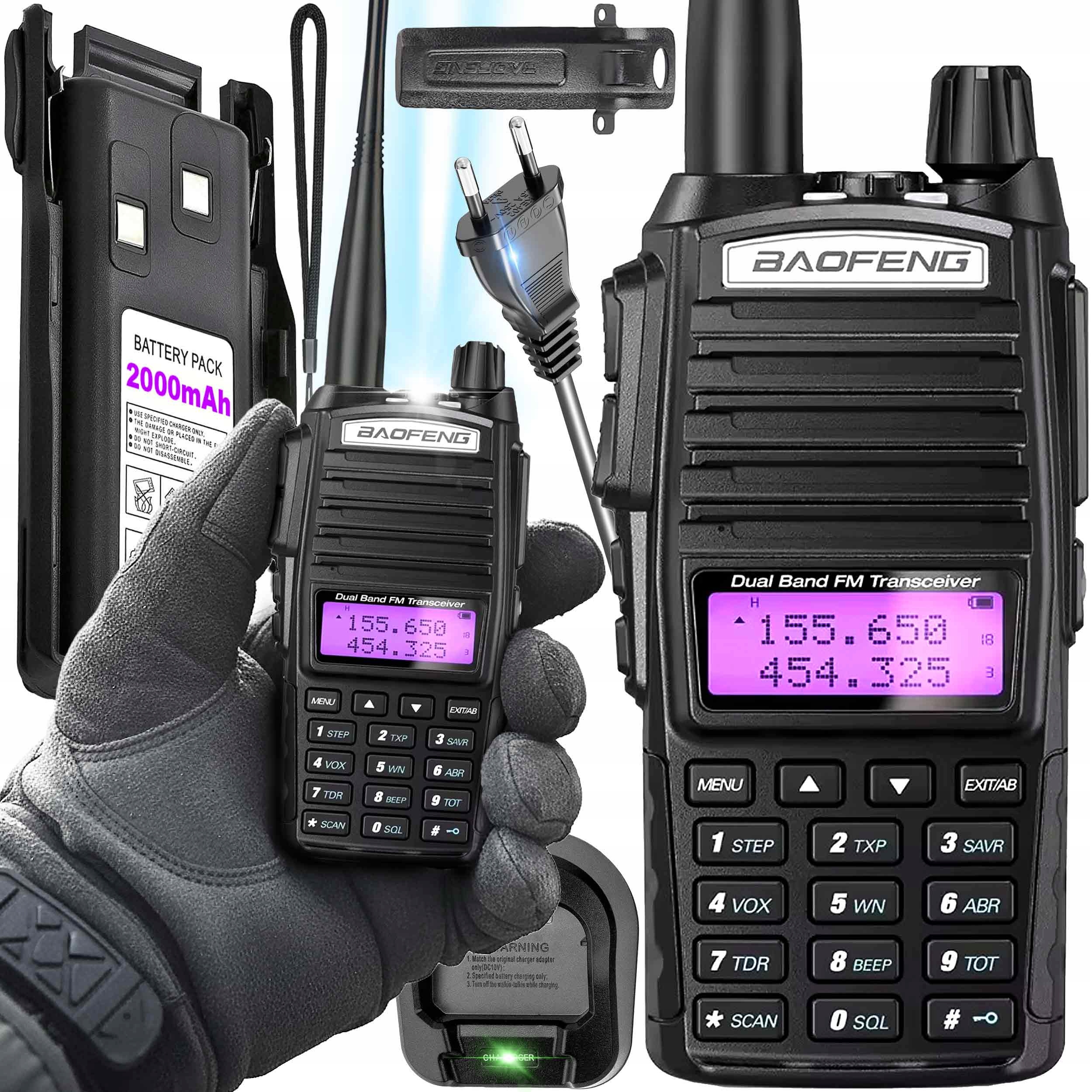 Krótkofalówka Baofeng EU82X UV82 8W