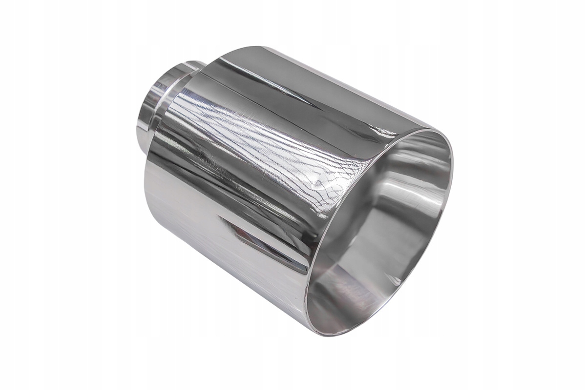 Końcówka tłumika 127mm wejście 76mm Polerowana