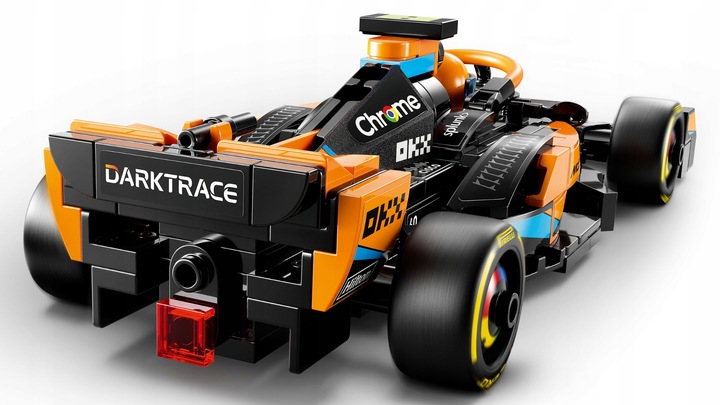 LEGO SPEED CHAMPIONS SAMOCHÓD WYŚCIGOWY AUTO MCLAREN FORMUŁA 1 WERSJA 2023 Liczba elementów 245 szt.