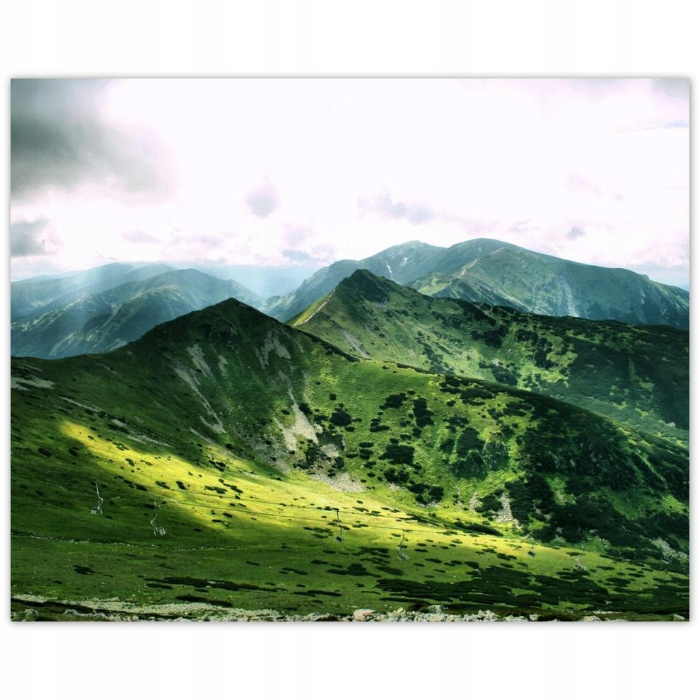 

Plakat 50x40 Tatry Polskie góry Widok