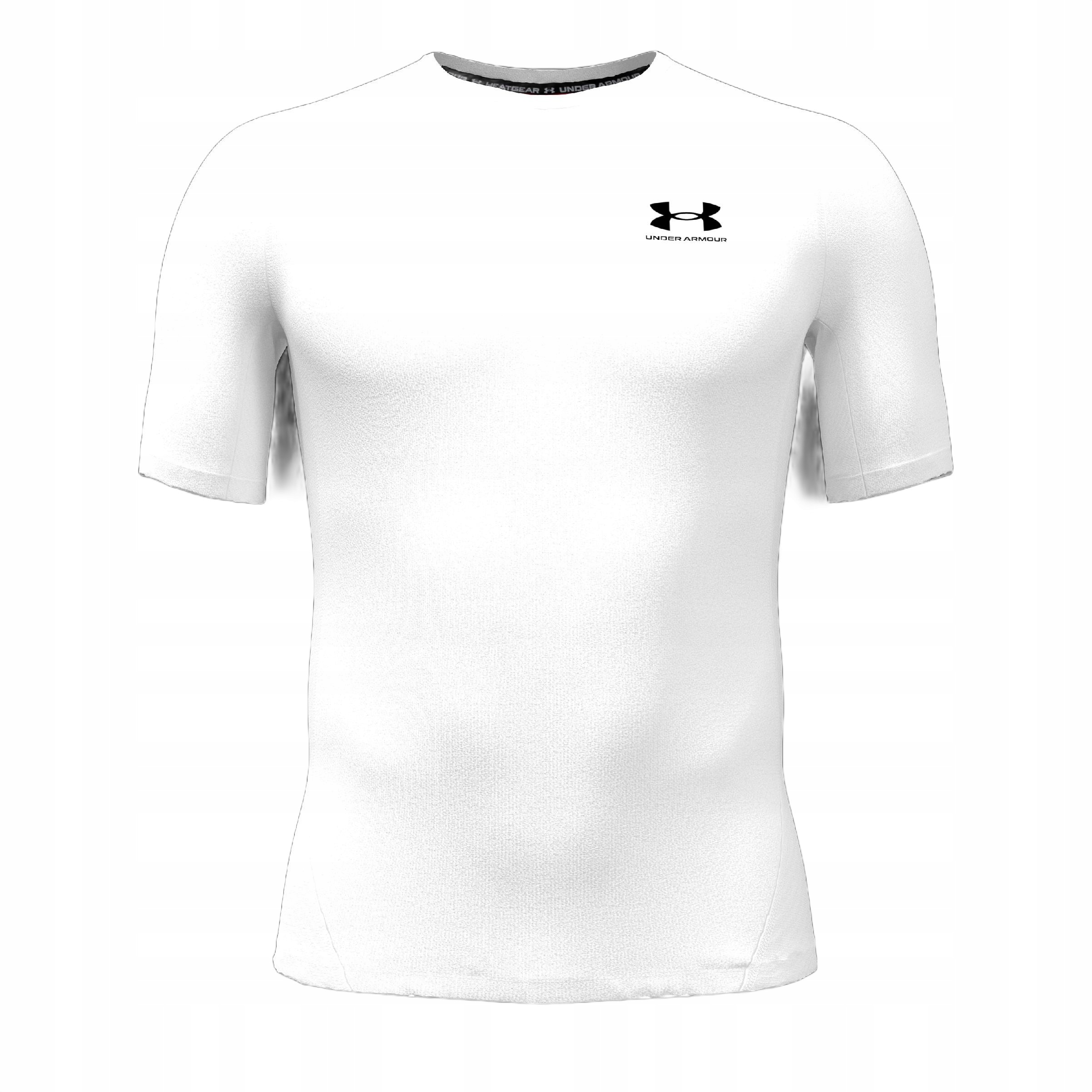 Tričko Heatgear Kompresní Bílé MD Under Armour AW26