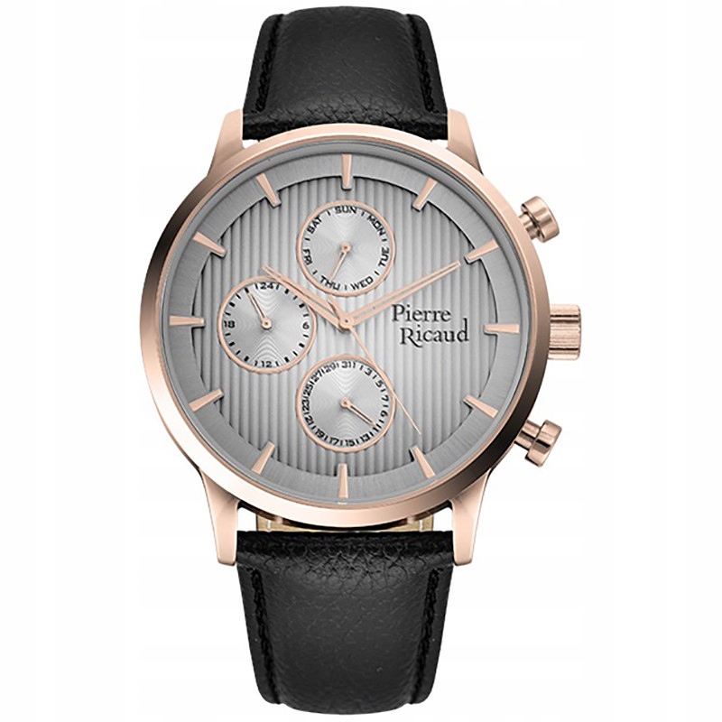 Pánské Hodinky Pierre Ricaud P97230.92R7QF/T černé