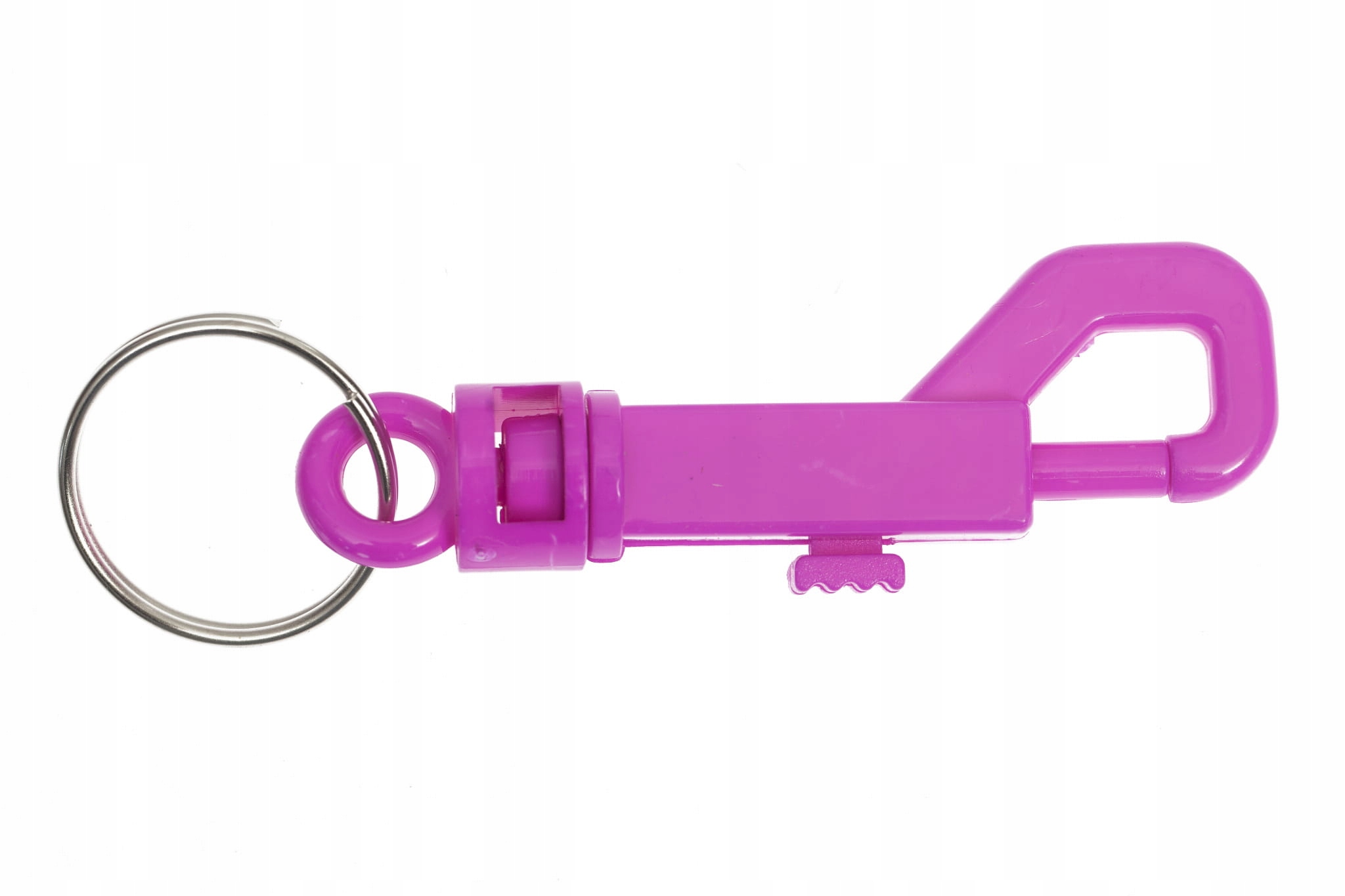 

Brelok karabińczyk karabinek zaczep 25x71 Fuksja