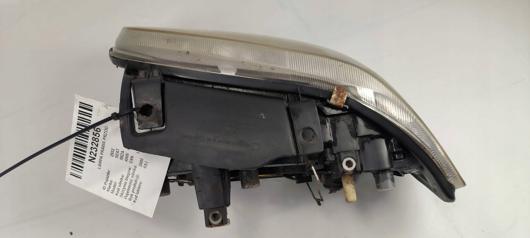 light right front SEAT IBIZA