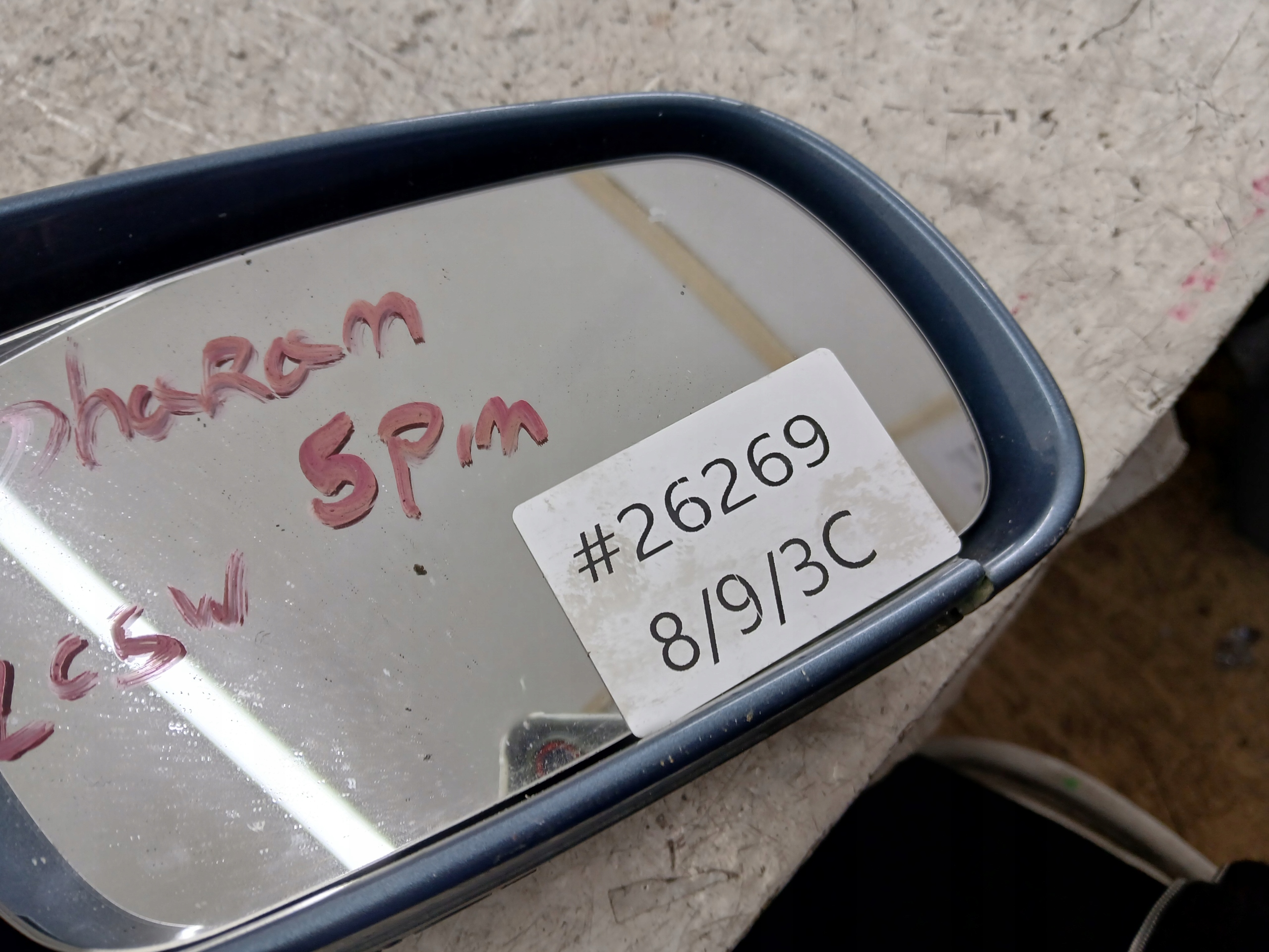 VW SHARAN and mirror right LC5W 5 PIN