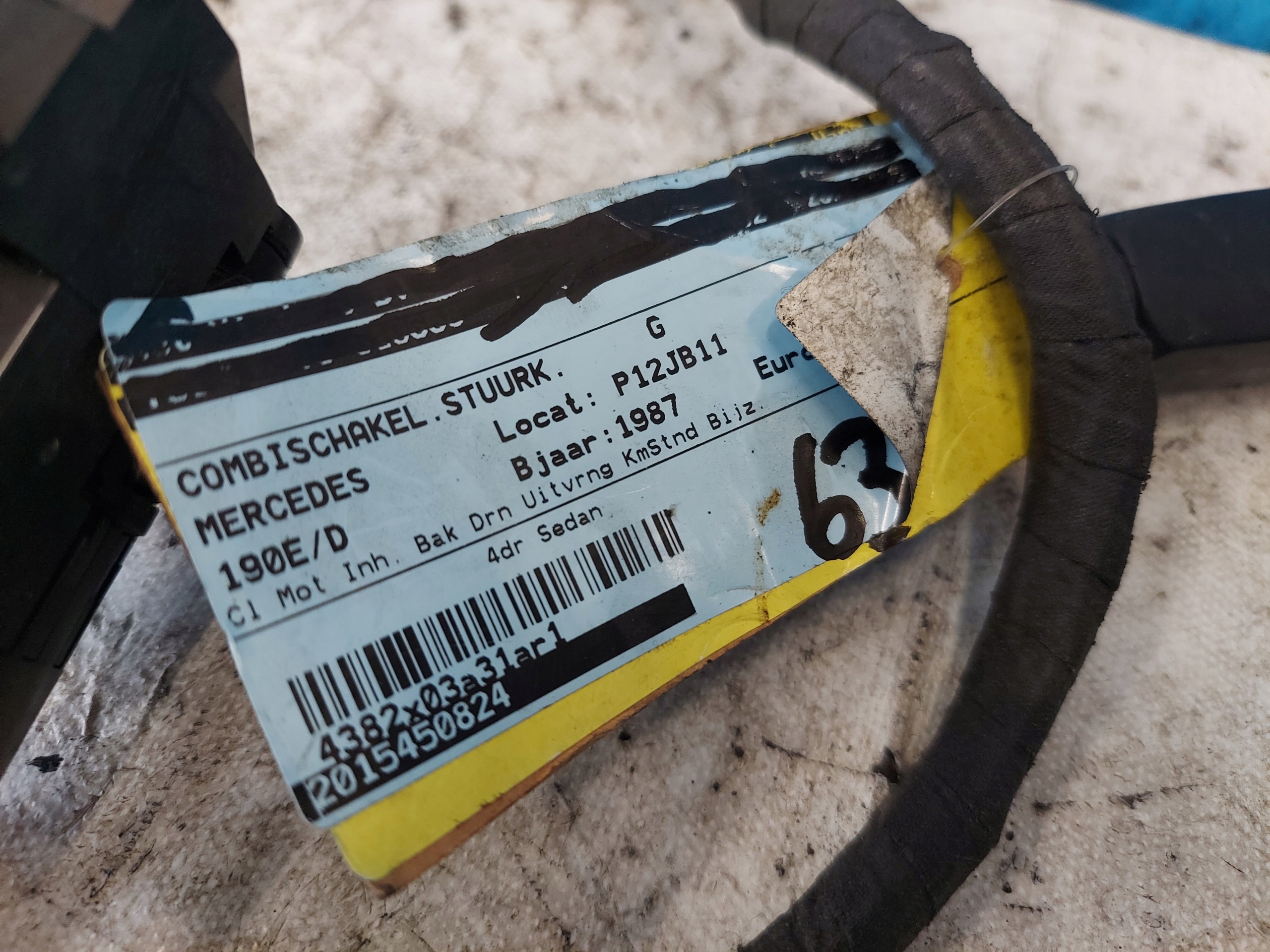 devio luci devio volante devio luci tergicristallo tergi MERCEDES W201 190 2015450824