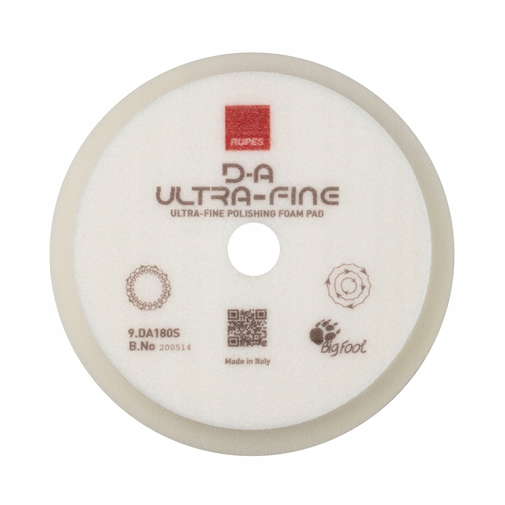 Rupes Da Ultra-Fine High Performance 150/180 gąbka polerska miękka Finish