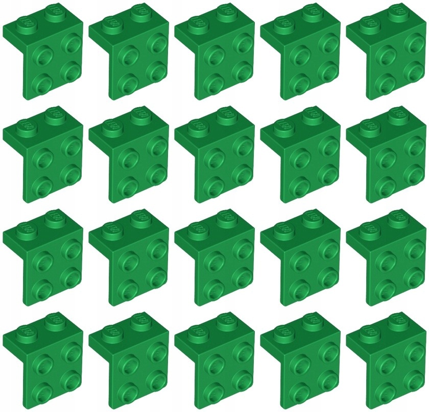 

Lego 44728 Płytka Łamana zielona Nowa (16g) 20 szt