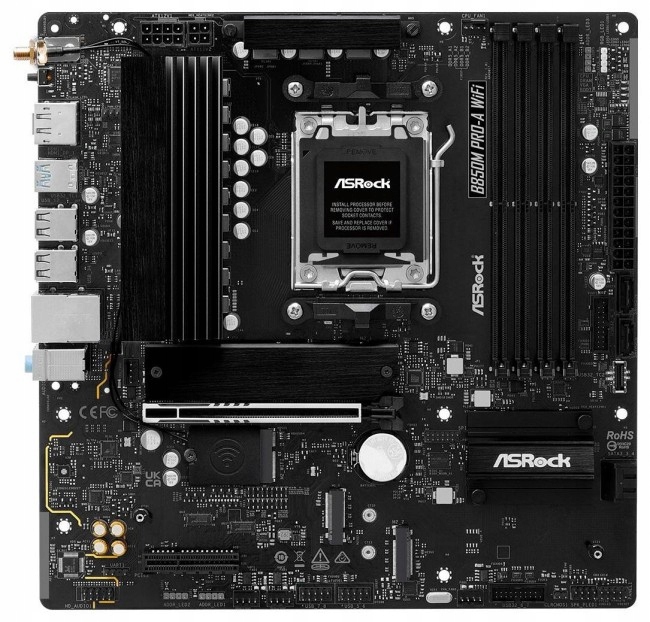 ASROCK B850M Pro-A WiFi mATX AM5 DDR5 — 5