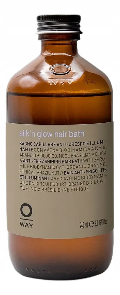 Oway Silk'n glow hair bath aksamitna kąpiel do włosów 240ml