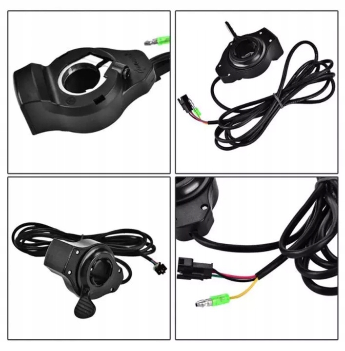 EBIKE MANETKA PRZYSPIESZENIA ROWER ELEKTRYCZNY/ HULAJNOGA WYŚWIETLACZ Marka bez marki