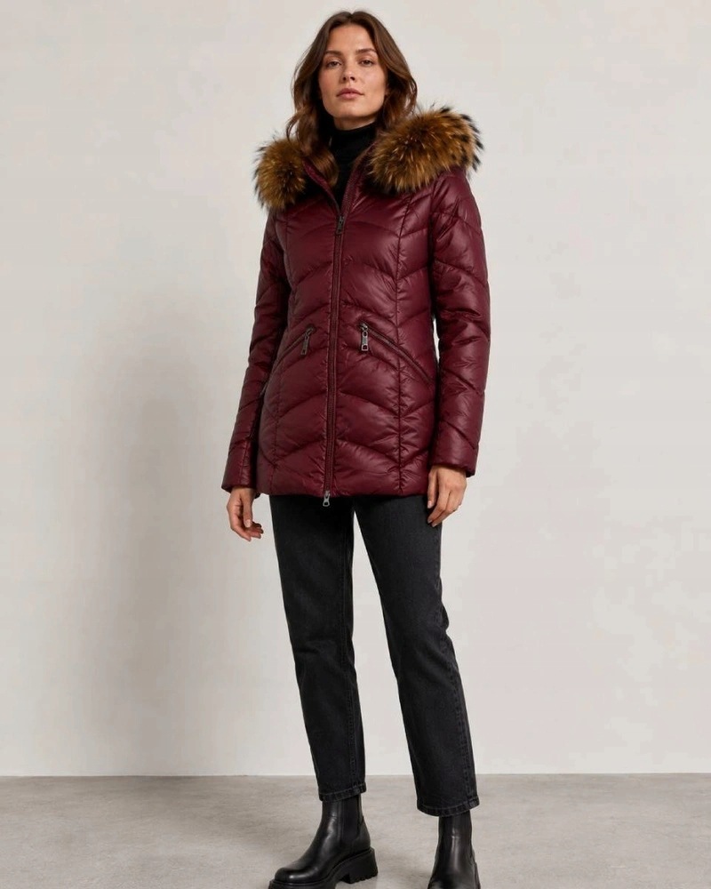 Bunda Kapuce LU-2202 Bordo XXL (44)