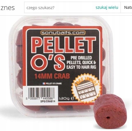Sonubaits Pellet O's Crab 14MM