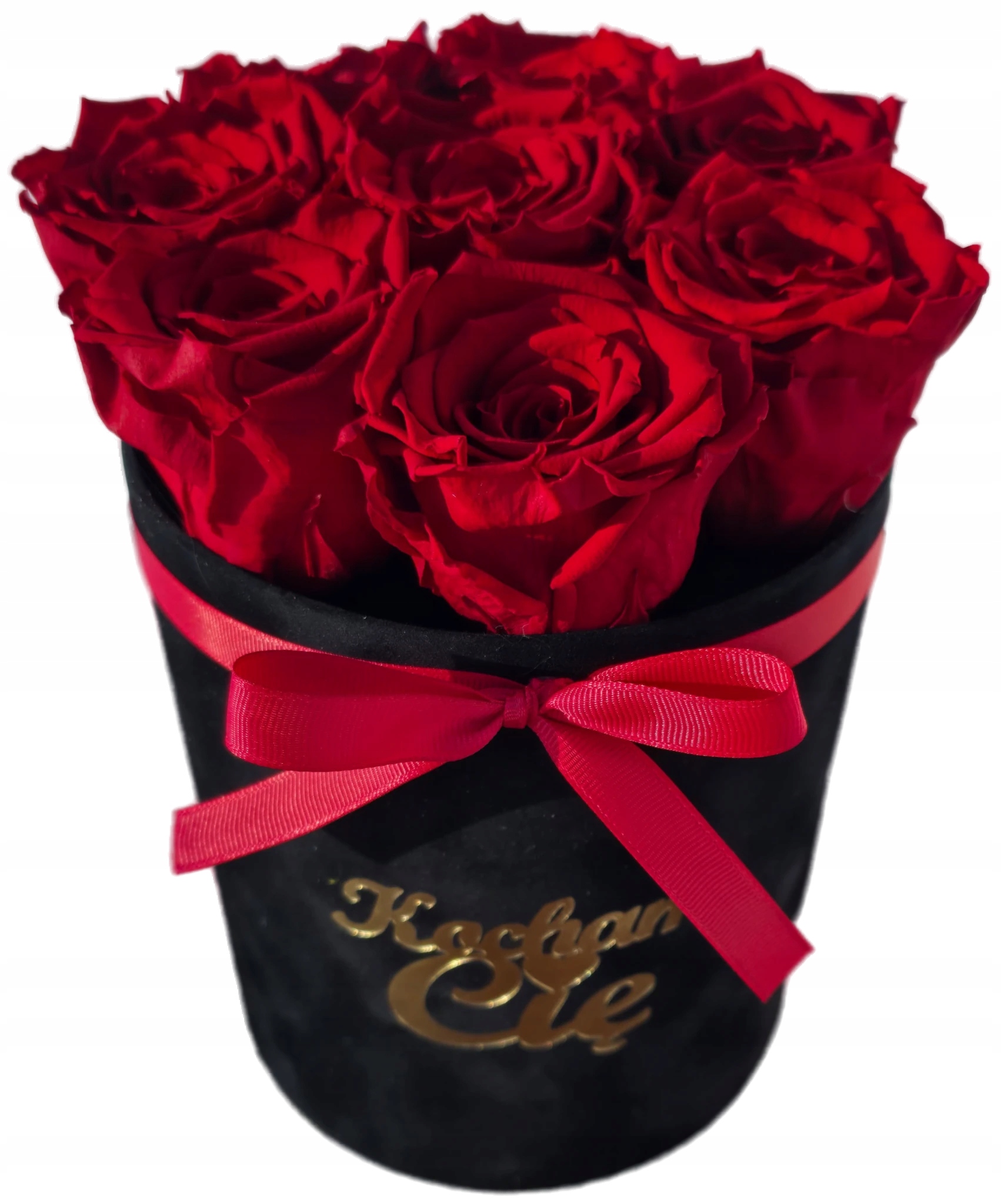 Veľké živé večné ruže Flower Box ako darček Deň sv. Valentína Voňavé zásnuby
