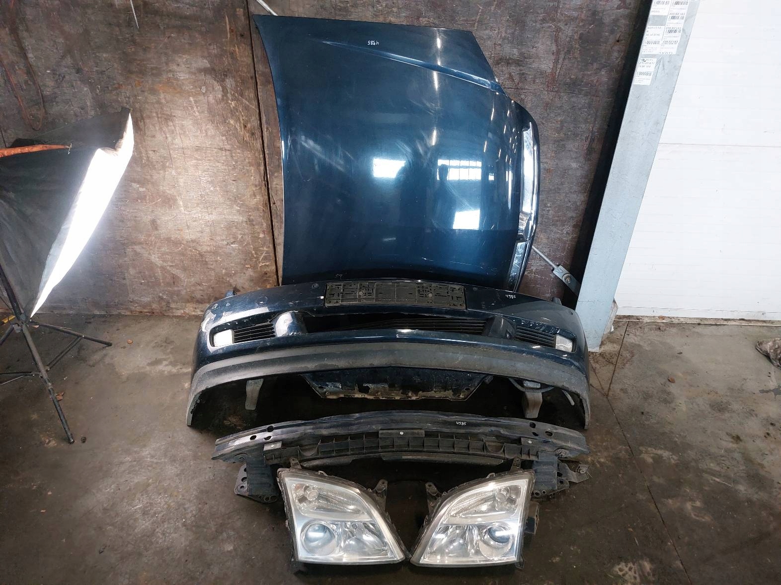 complete front bonnet bumper light fender OPEL VECTRA C Z20H