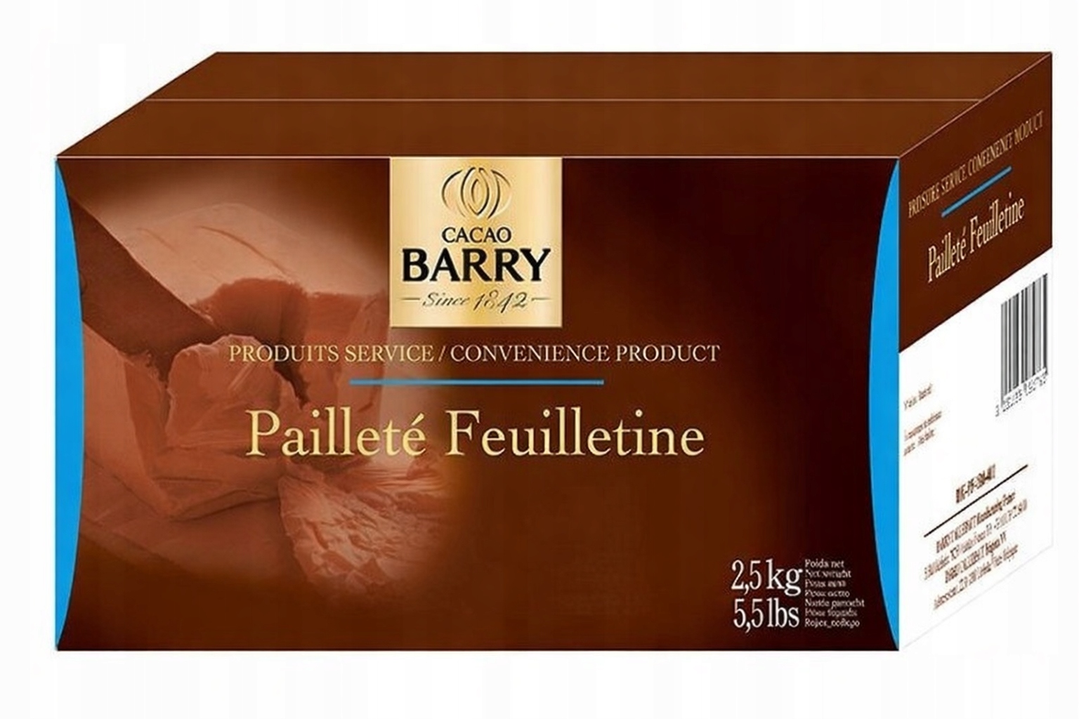 Pailleté Feuilletine francuskie prażynki do nadzień Barry Callebaut 2.5kg