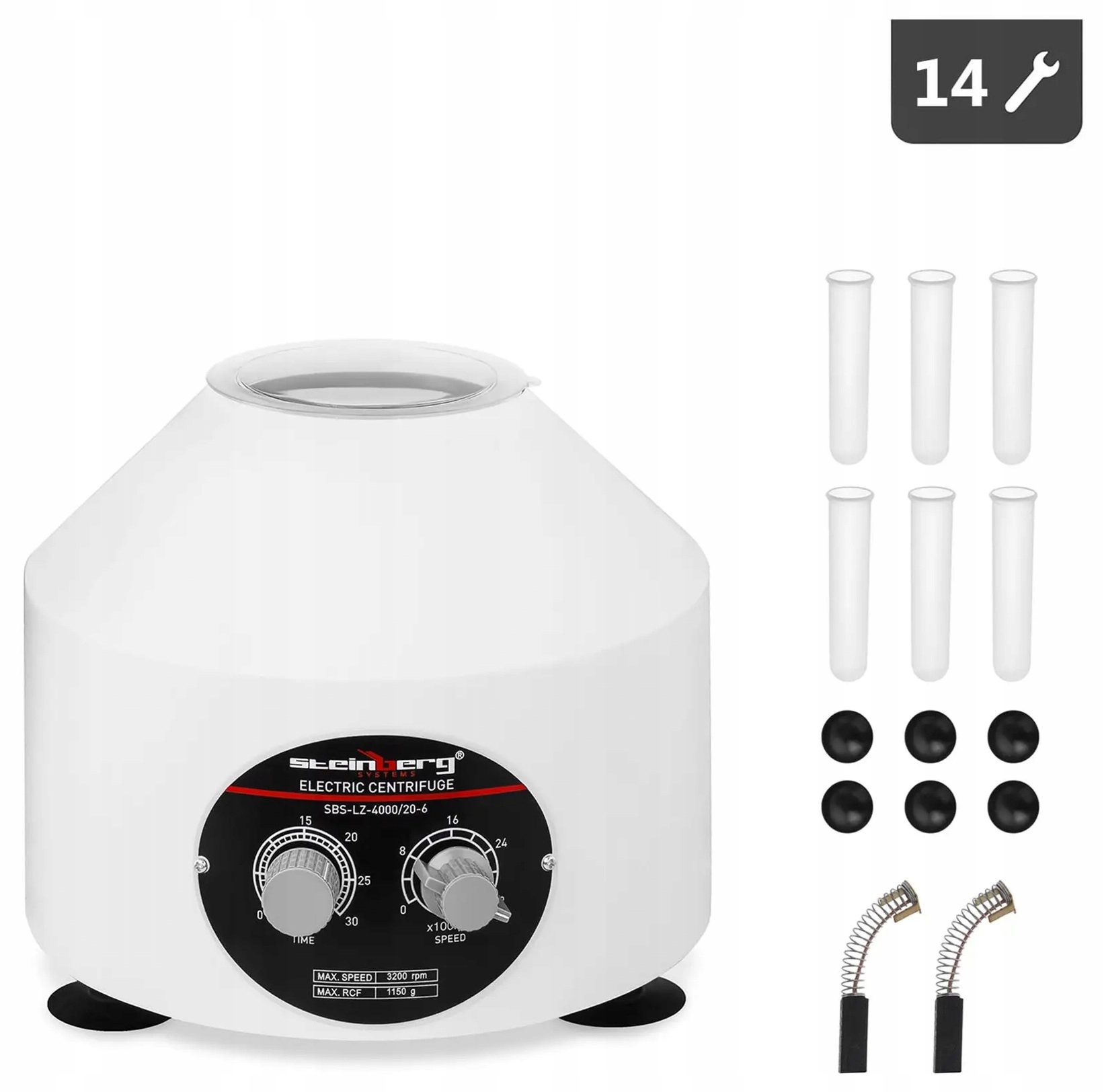 Wirówka laboratoryjna 3200 obr/min 110W Steinberg SBS-LZ-4000/20-6 10030250