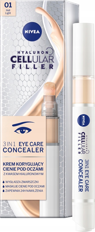 NIVEA Očný krém Hyaluron Cellular Filler svetlý