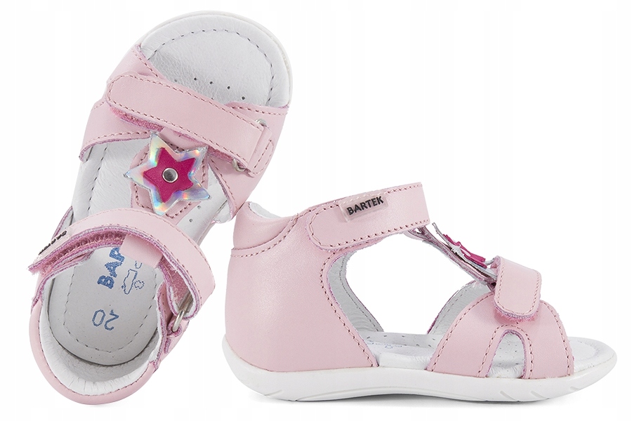 Bartek 51120 Sandałki Dziewczęce Sandały różowe 24