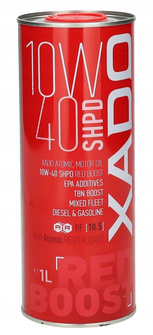 Xado Atomic 10W40 Sphd Sl/ci Red Boost 1L