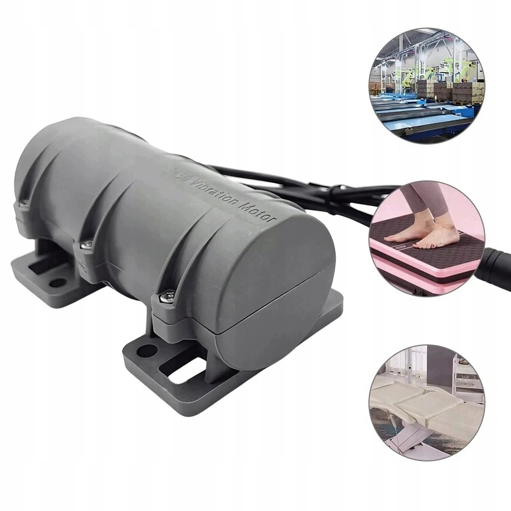 Vibrační Motor 10W 3800 Ot/min, Dvojitá Excentrická Vibrace