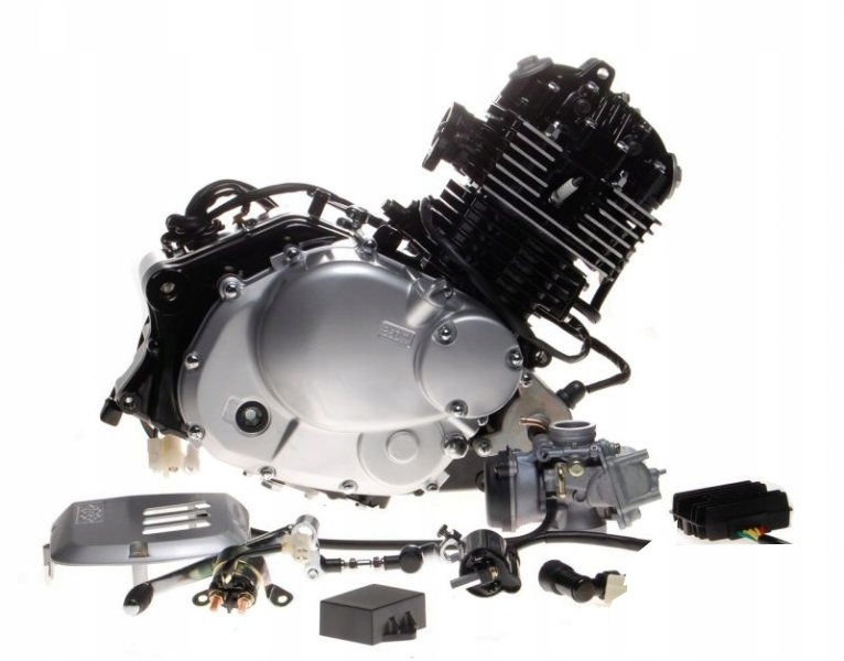215204 - Двигатель полный карбюратор модуль 157fmi Suzuki GN 125