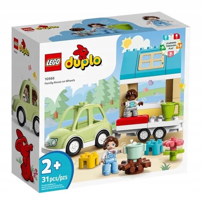 

Lego Duplo 10986 Dom Rodzinny Na Kółkach