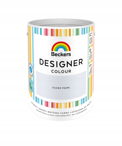 Beckers Designer Colour Silver Pearl 5L