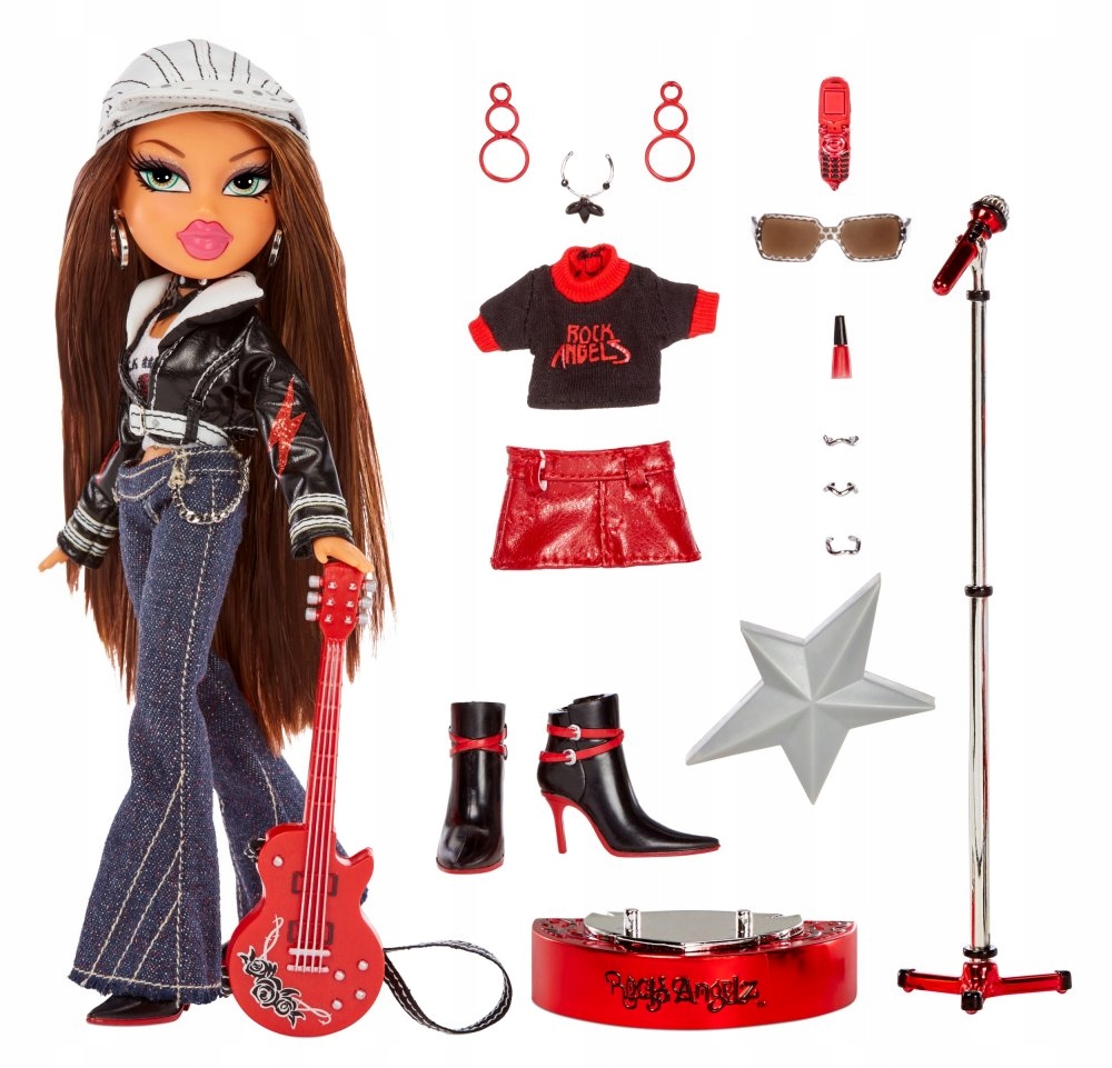 

Lalka Yasmin Rock Angelz Bratz + Akc Muzyczne