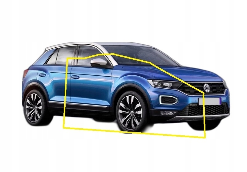 VW T-ROC ЧЕТВЕРТИНА ПЕРЕДНЯ ПЕРЕД ПРАВА
