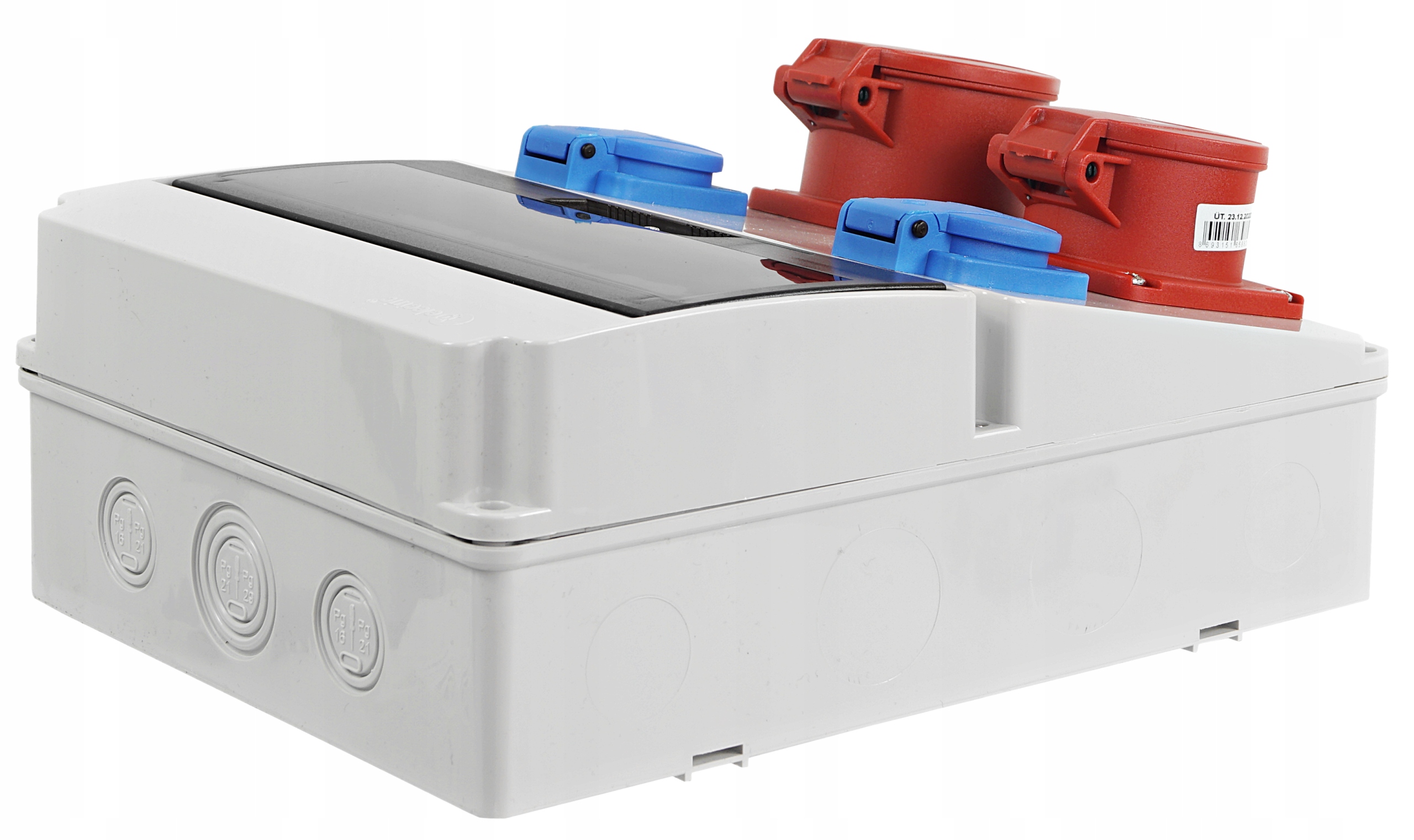 ROZDZIELNICA ROZDZIELNIA BUDOWLANA SKRZYNKA ZABEZPIECZONA 2X32A 4P 230V Marka Adelid