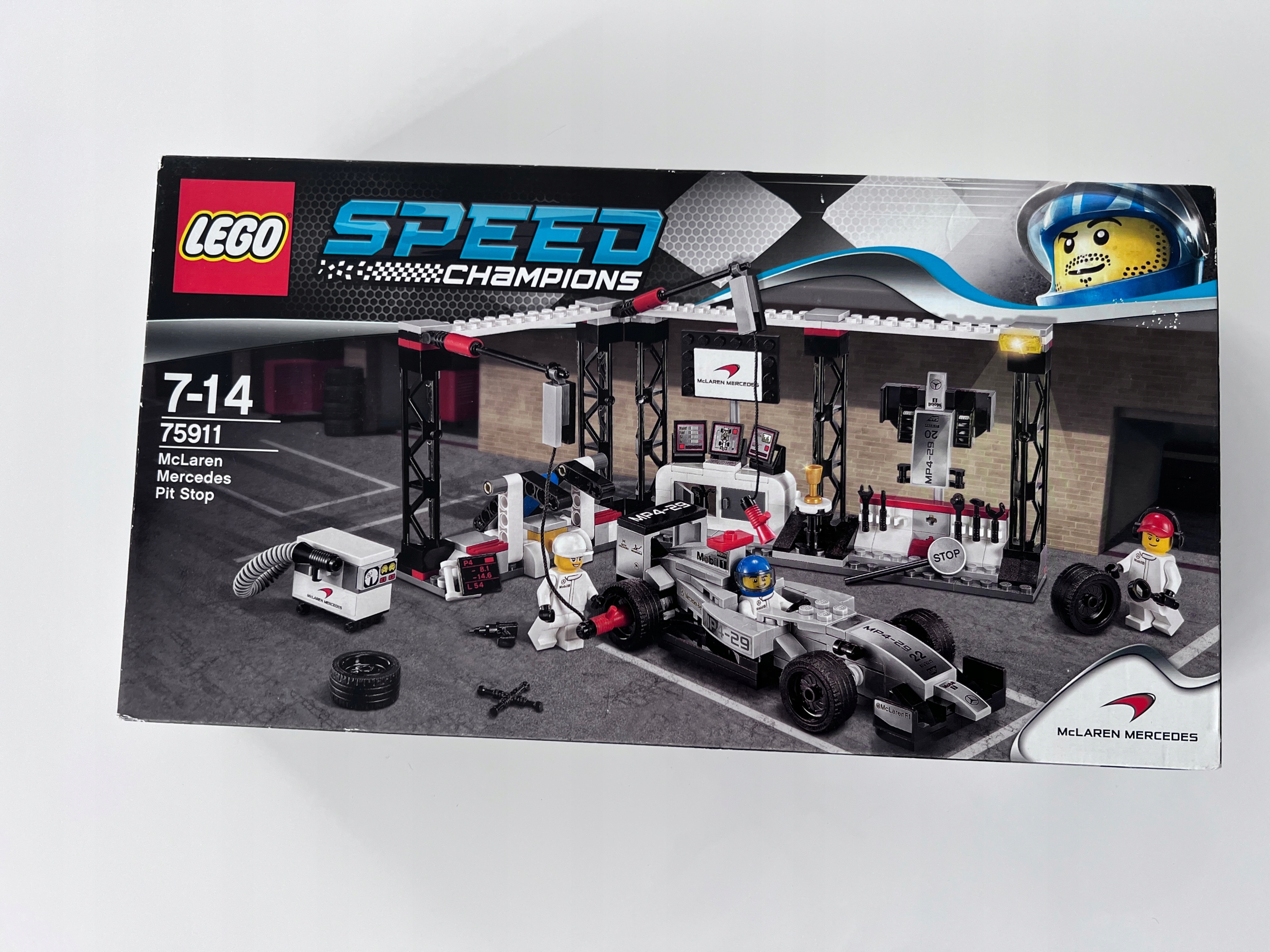 Lego 75911 Speed Champions McLaren Mercedes Pit Stop