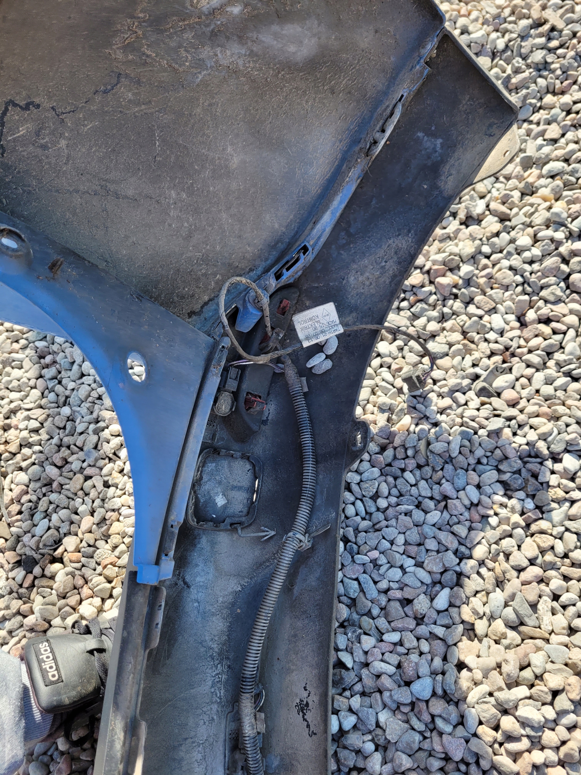 bumper rear rear part RENAULT CLIO IV 4 KOMBI SW 4XPDC