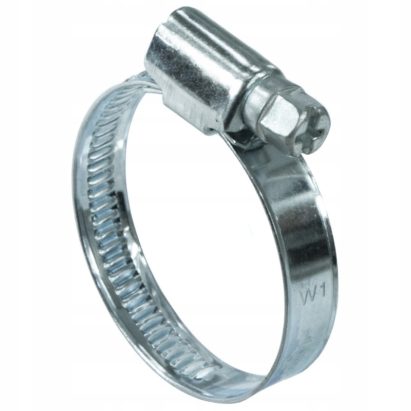 Opaska ślimakowa zaciskowa 44–64 mm stal ocynkowana Obejma 10 szt