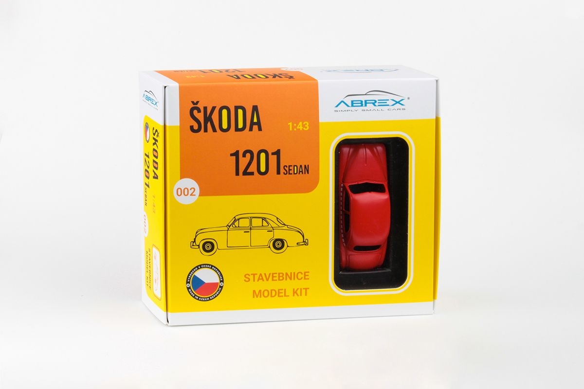 Abrex Škoda 1201 (1956) 1:43 Taxi Stavebnice