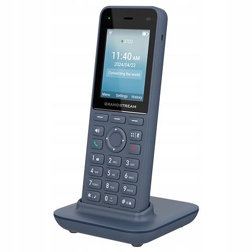 Grandstream WP826 Sip WiFi telefón, 2, 4" bar. displ., 3 Sip úč., Bt, Usb…