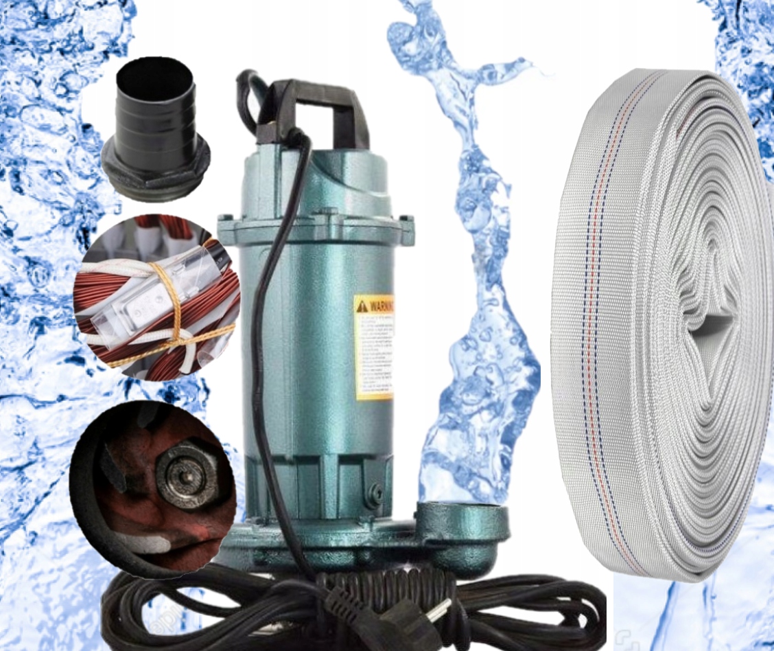 

Pompa Do Wody Brudnej Szamba Oczka Mocna Waż