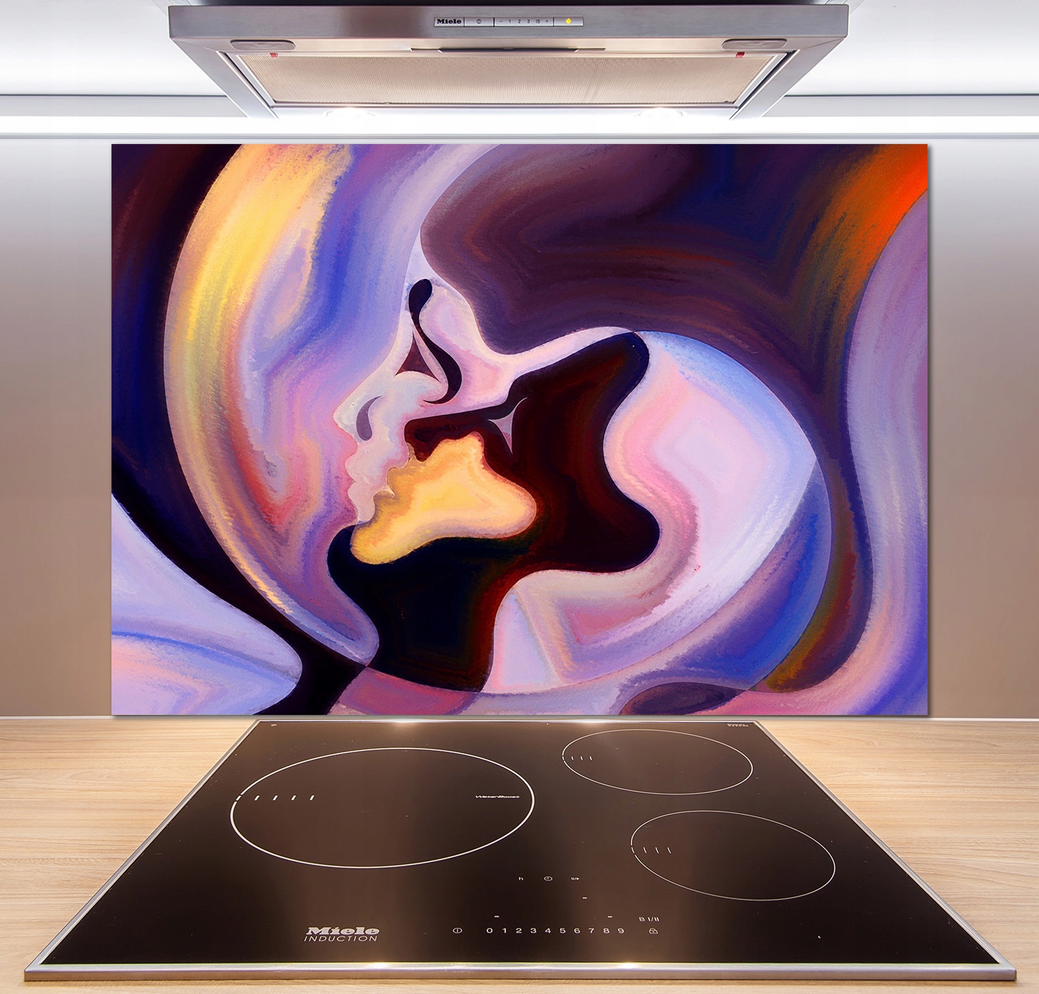 

Panel dekor szkło Abstrakcja 100x70 cm + Klej