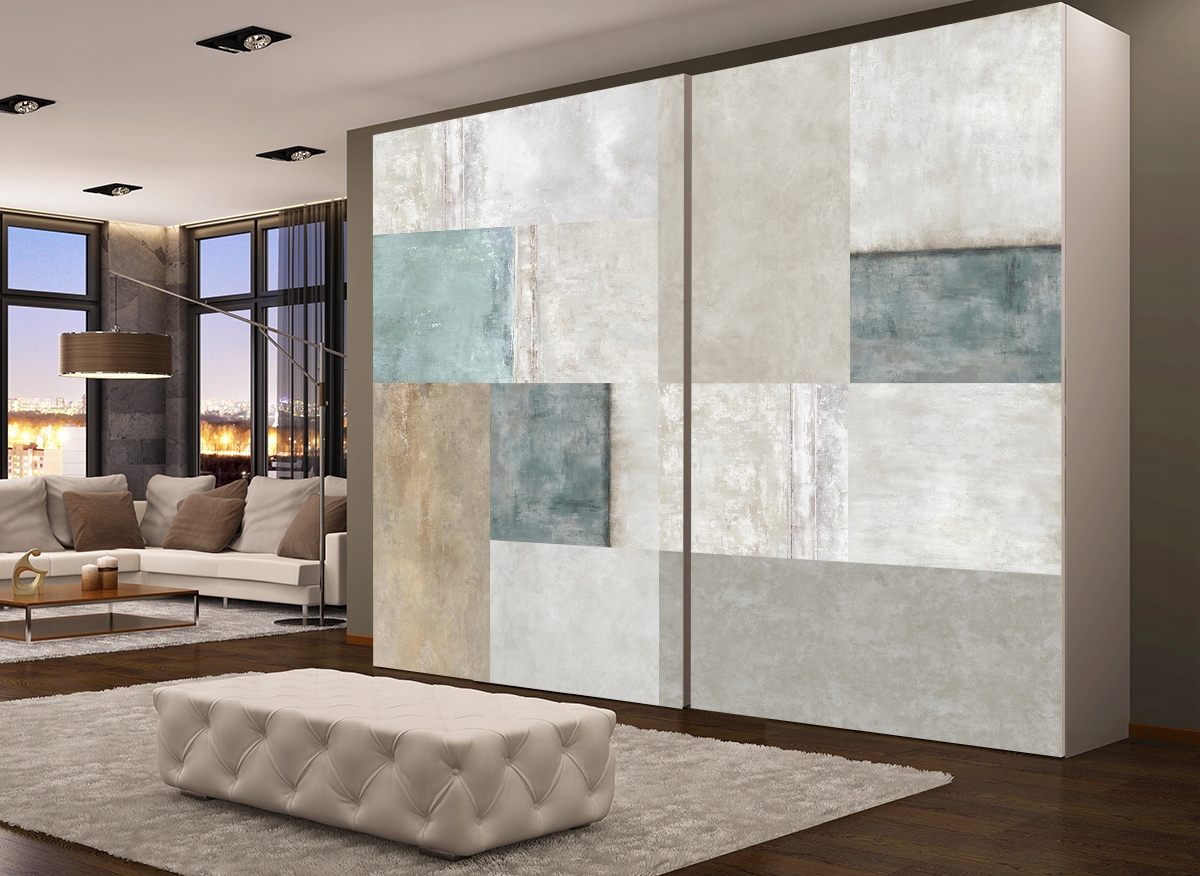 NAKLEJKA na DRZWI SZAFĘ Meble Okleina NA WYMIAR