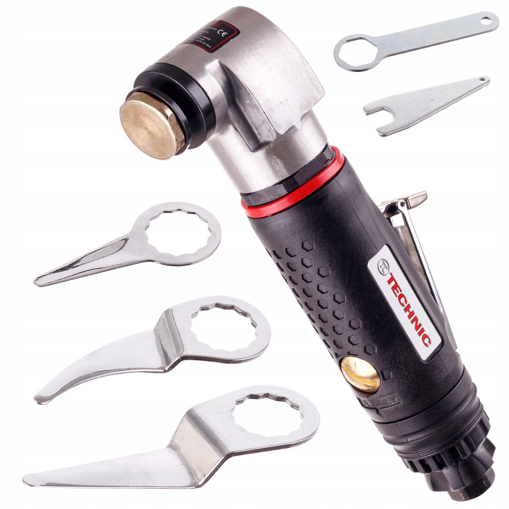 Pneumatická Vyrezávacia Píla Na Automobilové Sklá S 3 Čepeľami