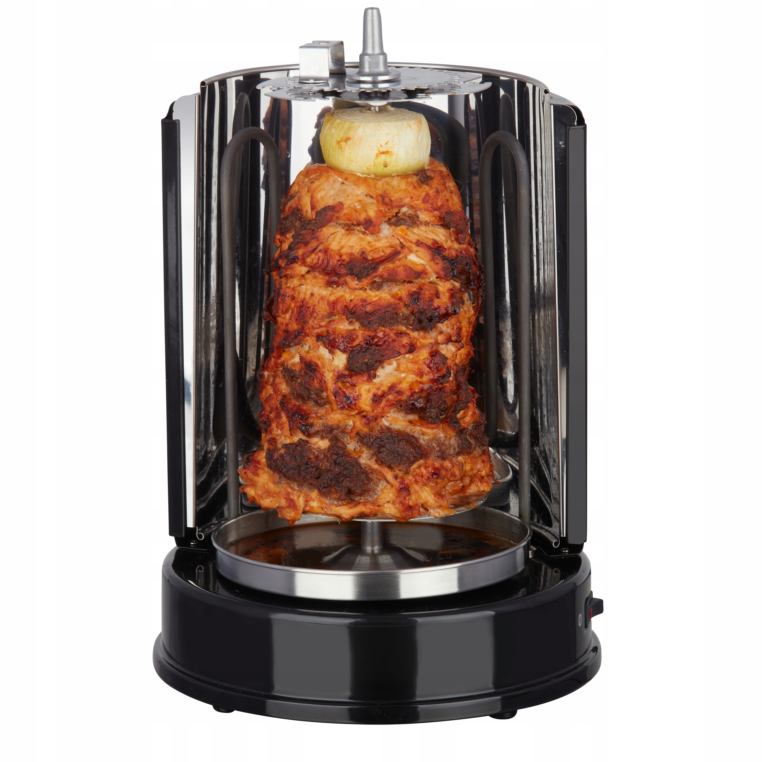 PIONOWY GRILL URZĄDZENIE KEBABA SZASZŁYKÓW KURCZAKA OPIEKACZ 6 SZPIKULCÓW Marka HEINRICH'S